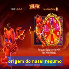 origem do natal resumo